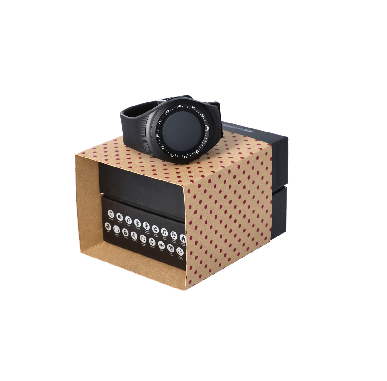 personalizowany rękaw z papieru kraft CreaSleeve Kraft 155