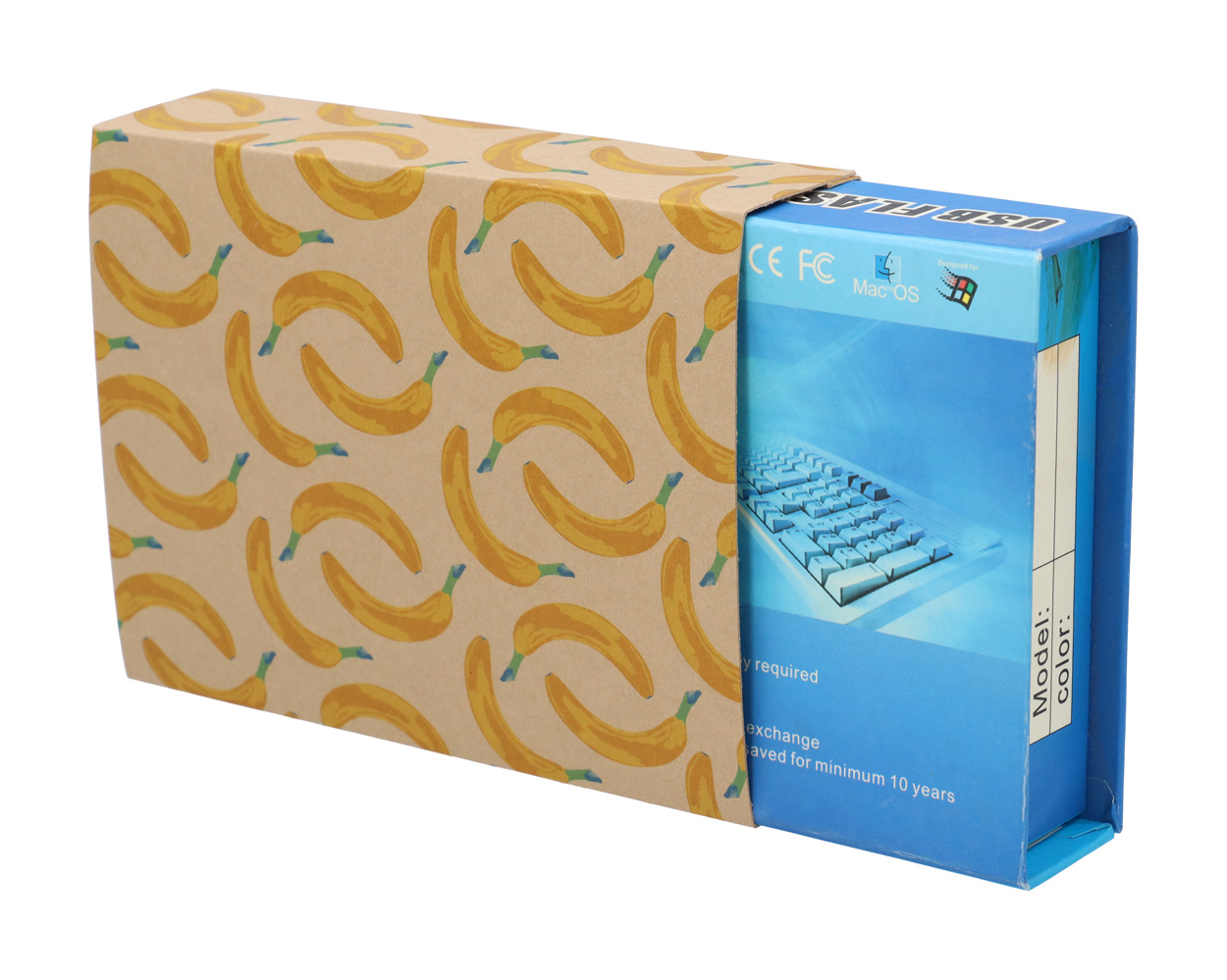 personalizowany rękaw z papieru kraft CreaSleeve Kraft 156