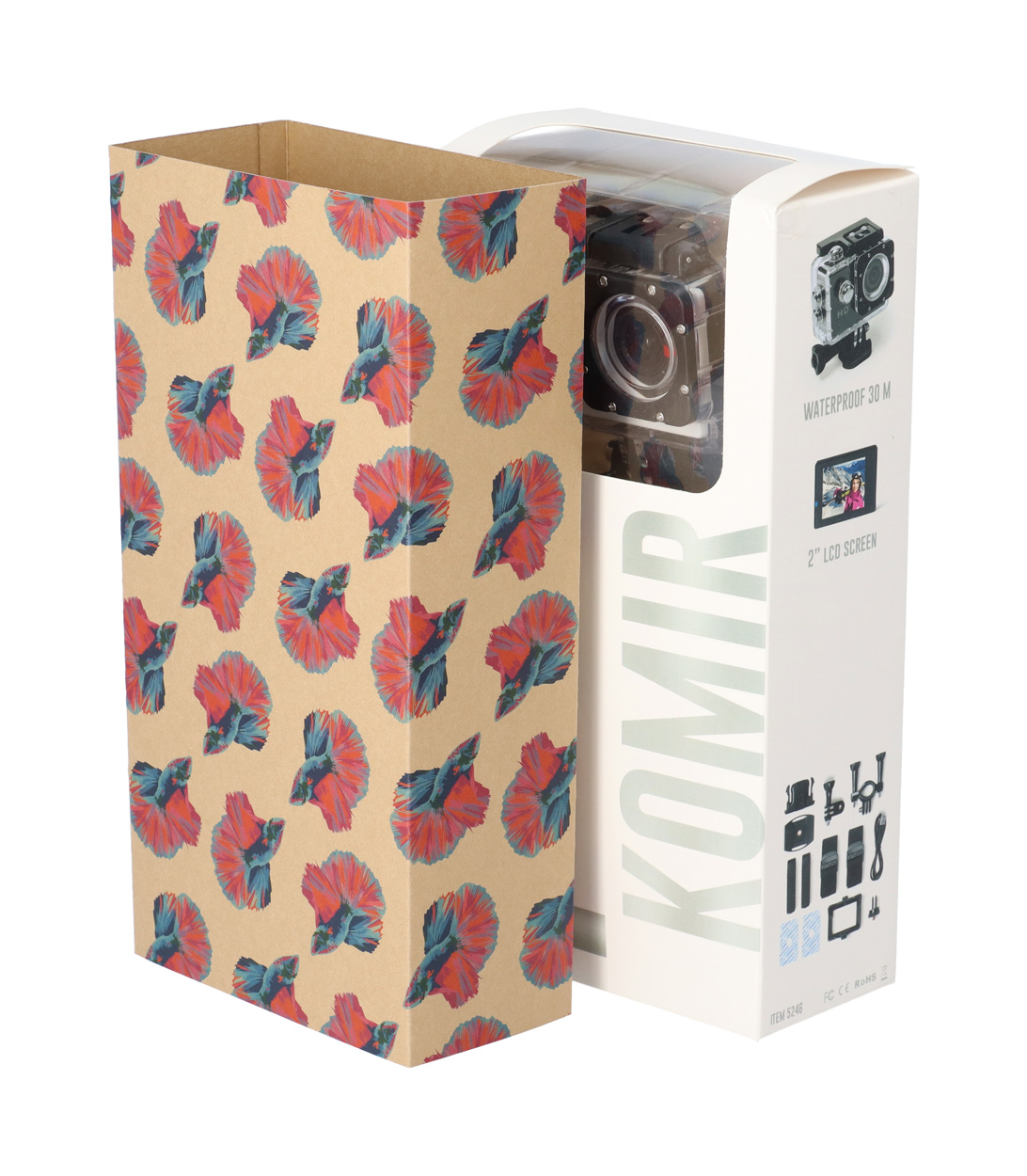 personalizowany rękaw z papieru kraft CreaSleeve Kraft 157