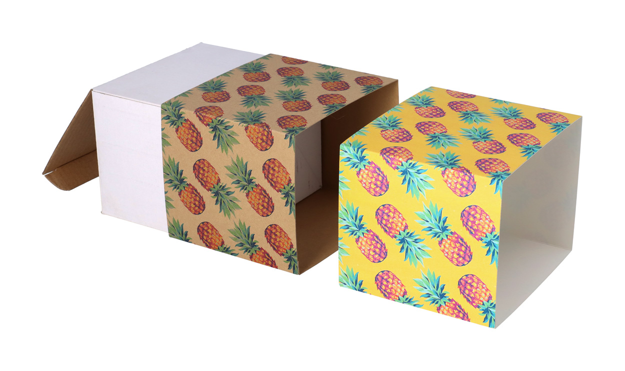 personalizowany rękaw z papieru kraft CreaSleeve Kraft 176