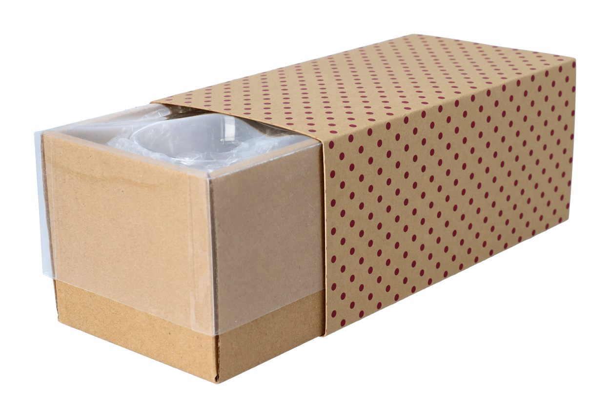 personalizowany rękaw z papieru kraft CreaSleeve Kraft 424