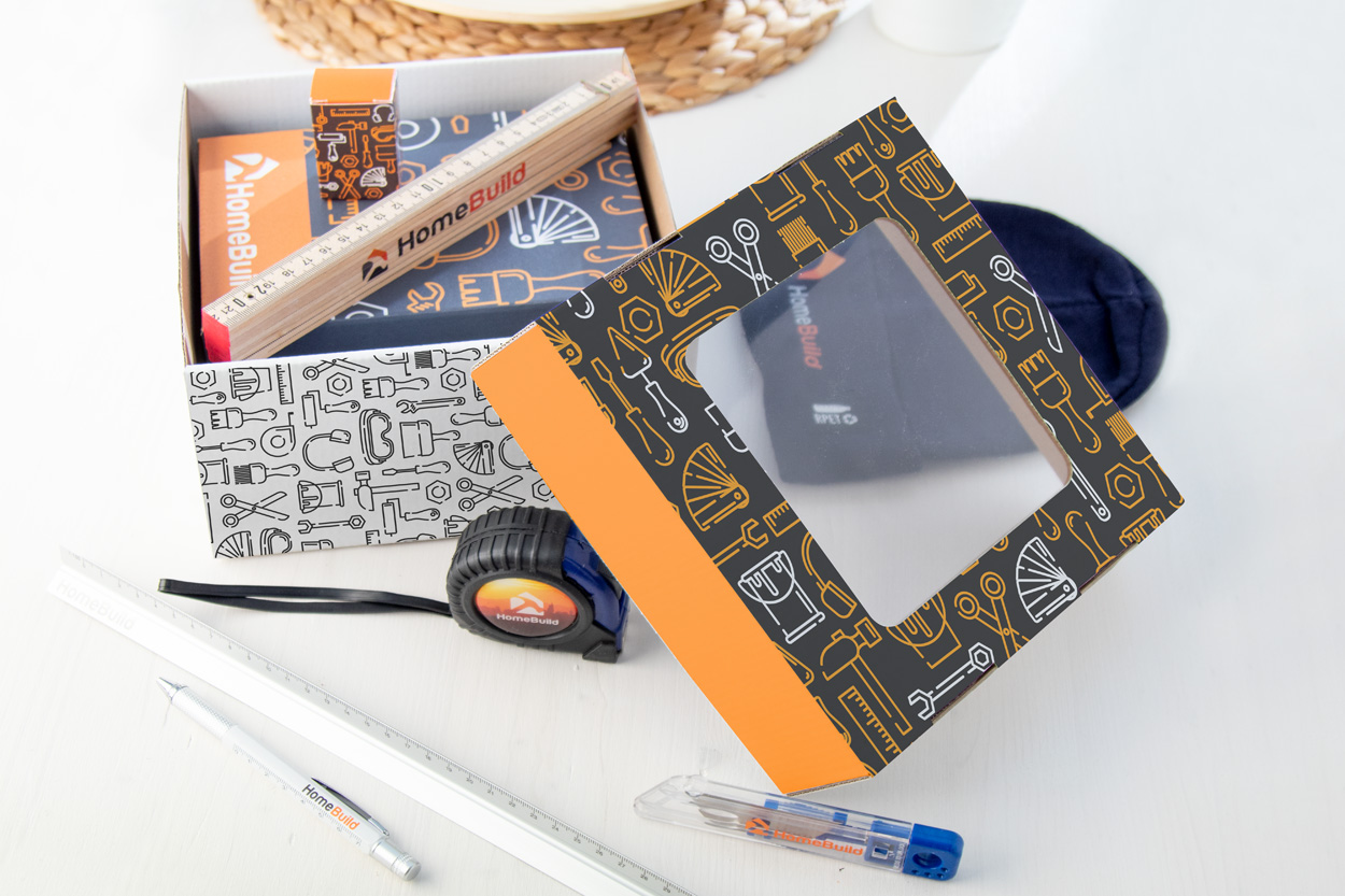 kartonik/pudełko CreaBox Gift Box Window S