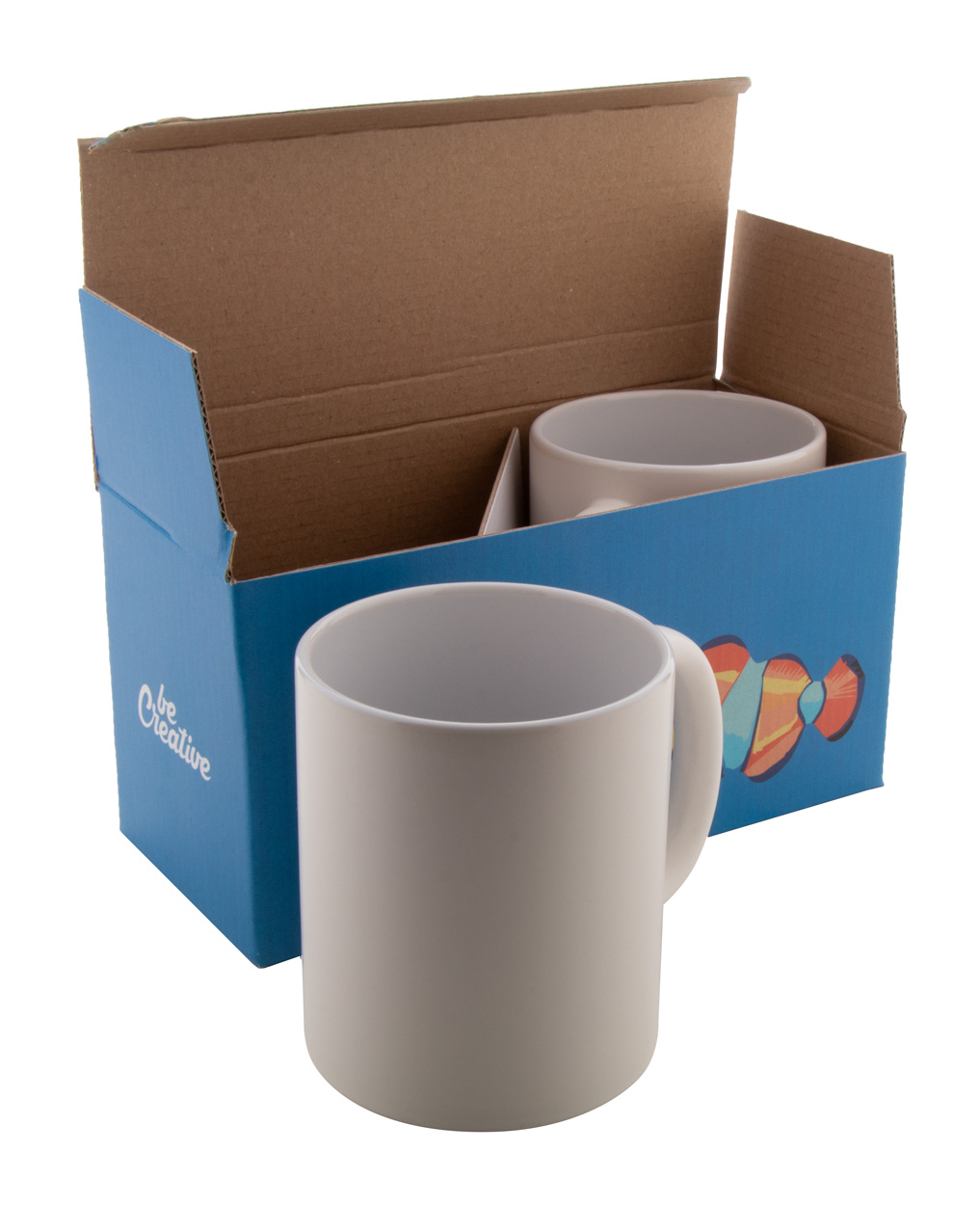 personalizowane pudełko na dwa kubki CreaBox Mug Double