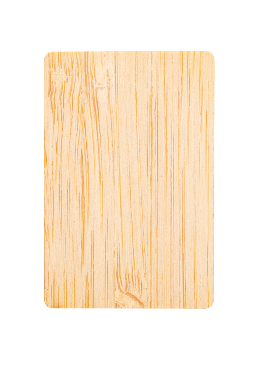 bambusowa przypinka/pins BooBadge