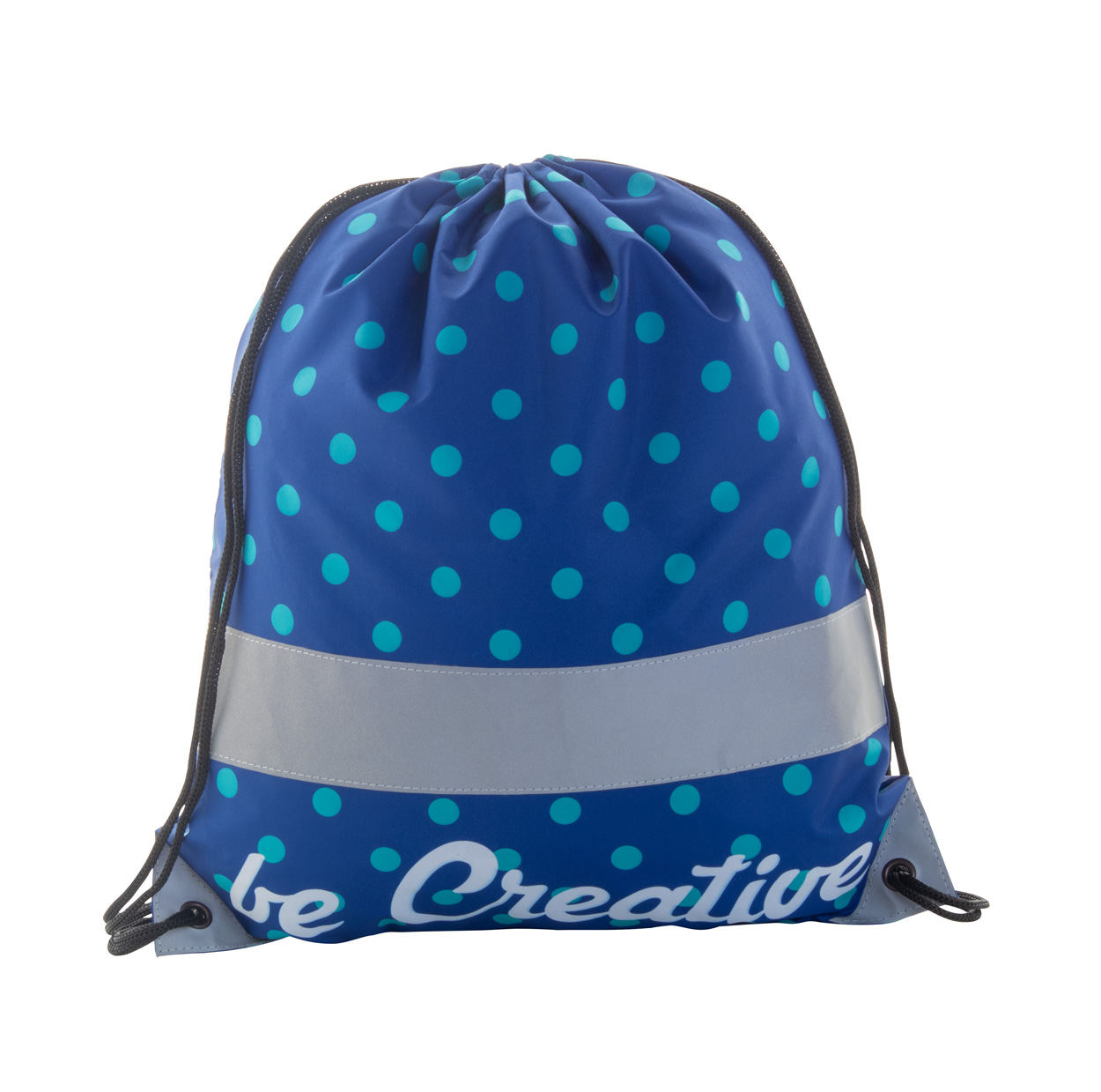 personalizowany odblaskowy worek ze sznurkami CreaDraw Reflect