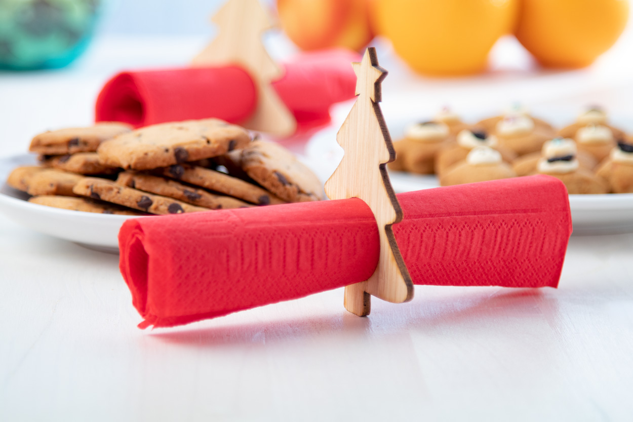 zestaw pierścieni na serwetki Julmiddag