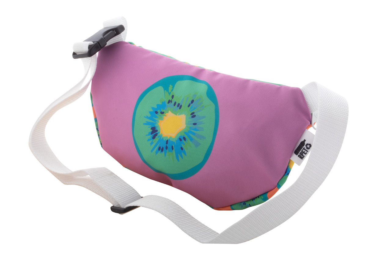 personalizowana torba biodrowa RPET / biodrówka CreaWaist RFID