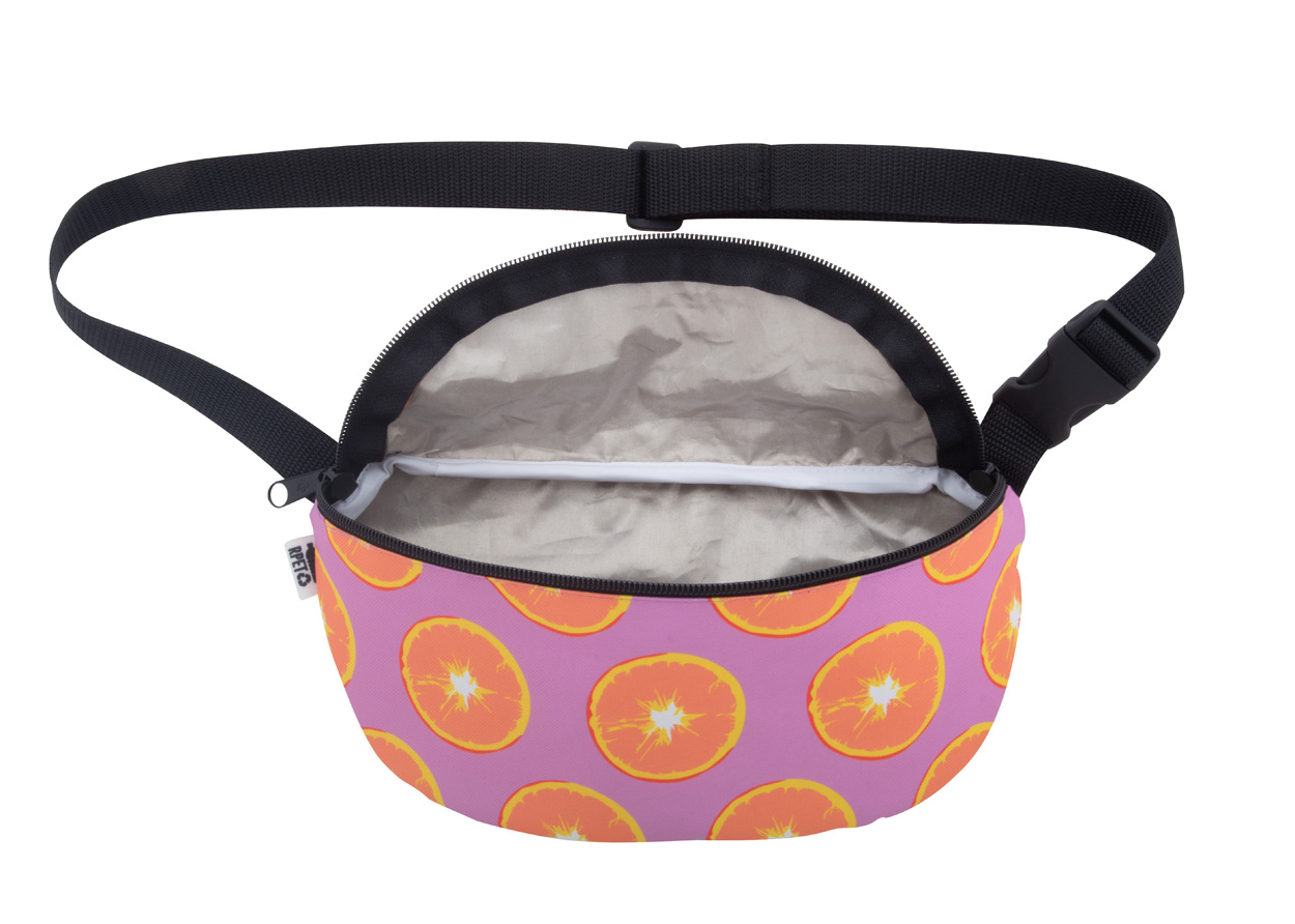 personalizowana torba biodrowa RPET / biodrówka CreaWaist RFID