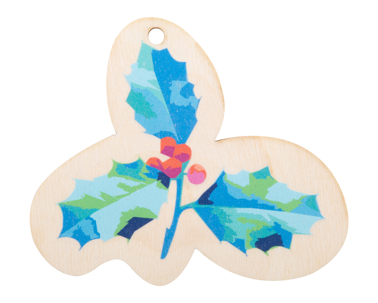 personalizowana ozdoba choinkowa CreaJul Wood