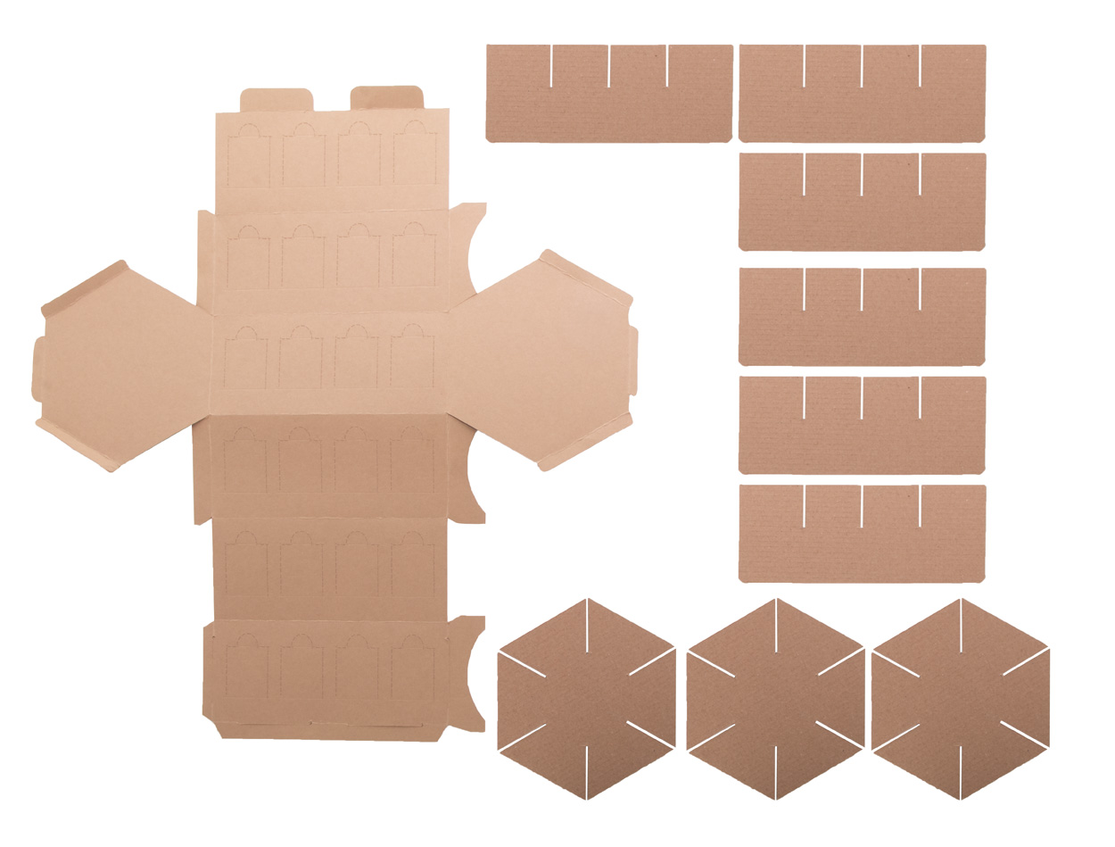 personalizowany kalendarz adwentowy HeXmas Eco