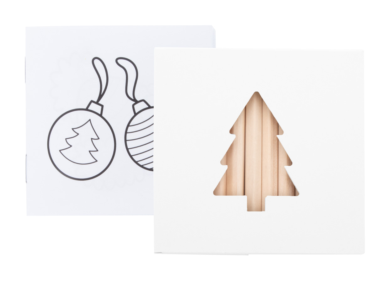 personalizowany zetaw do kolorowania / kredki Fargelegg 12