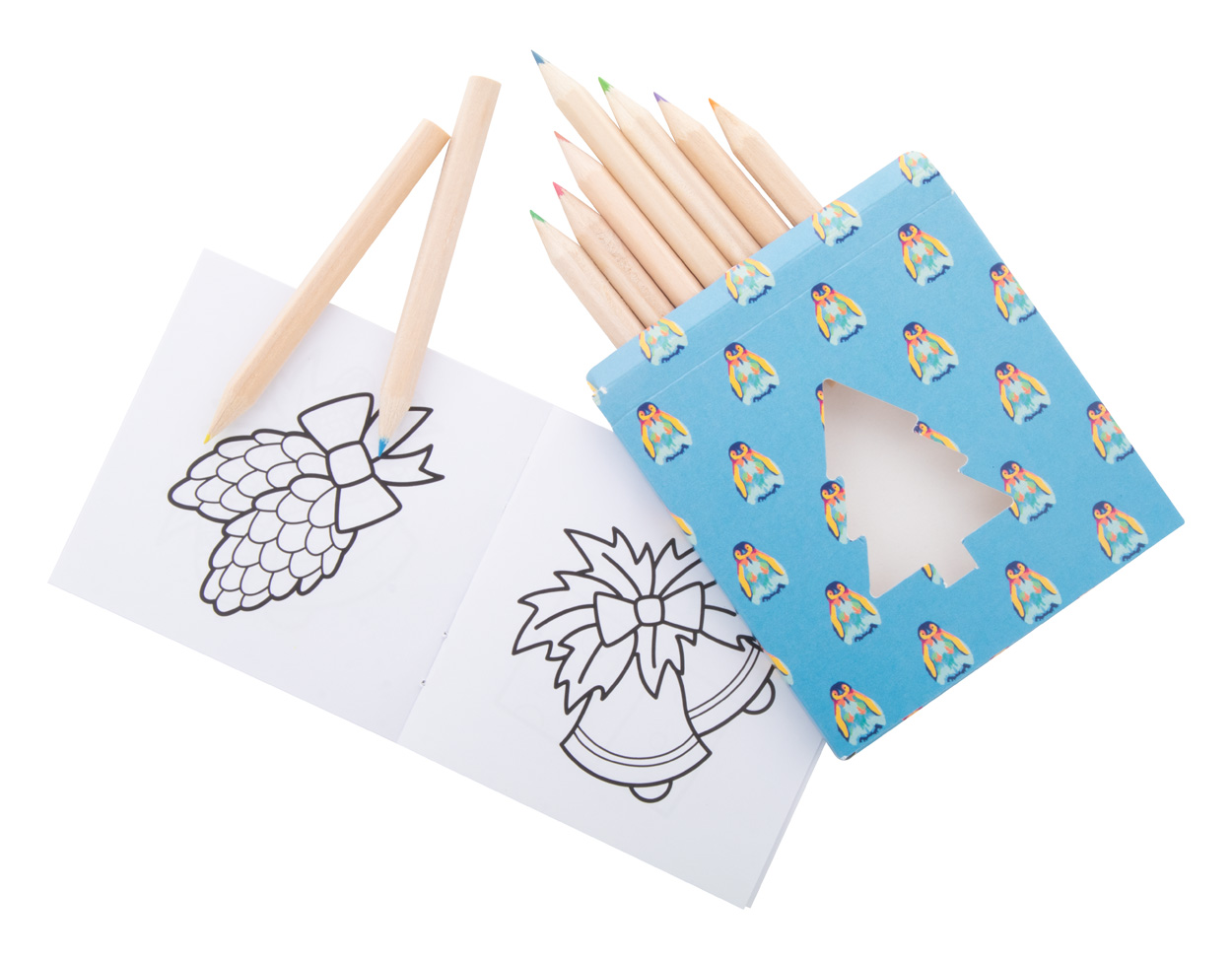 personalizowany zetaw do kolorowania / kredki Fargelegg 12