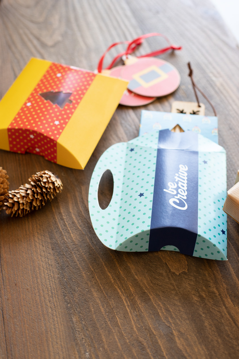 pudełko na poduszkę CreaBox Pillow Xmas S