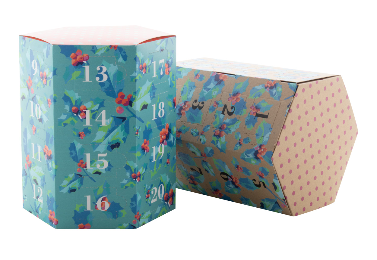 personalizowany kalendarz adwentowy HeXmas