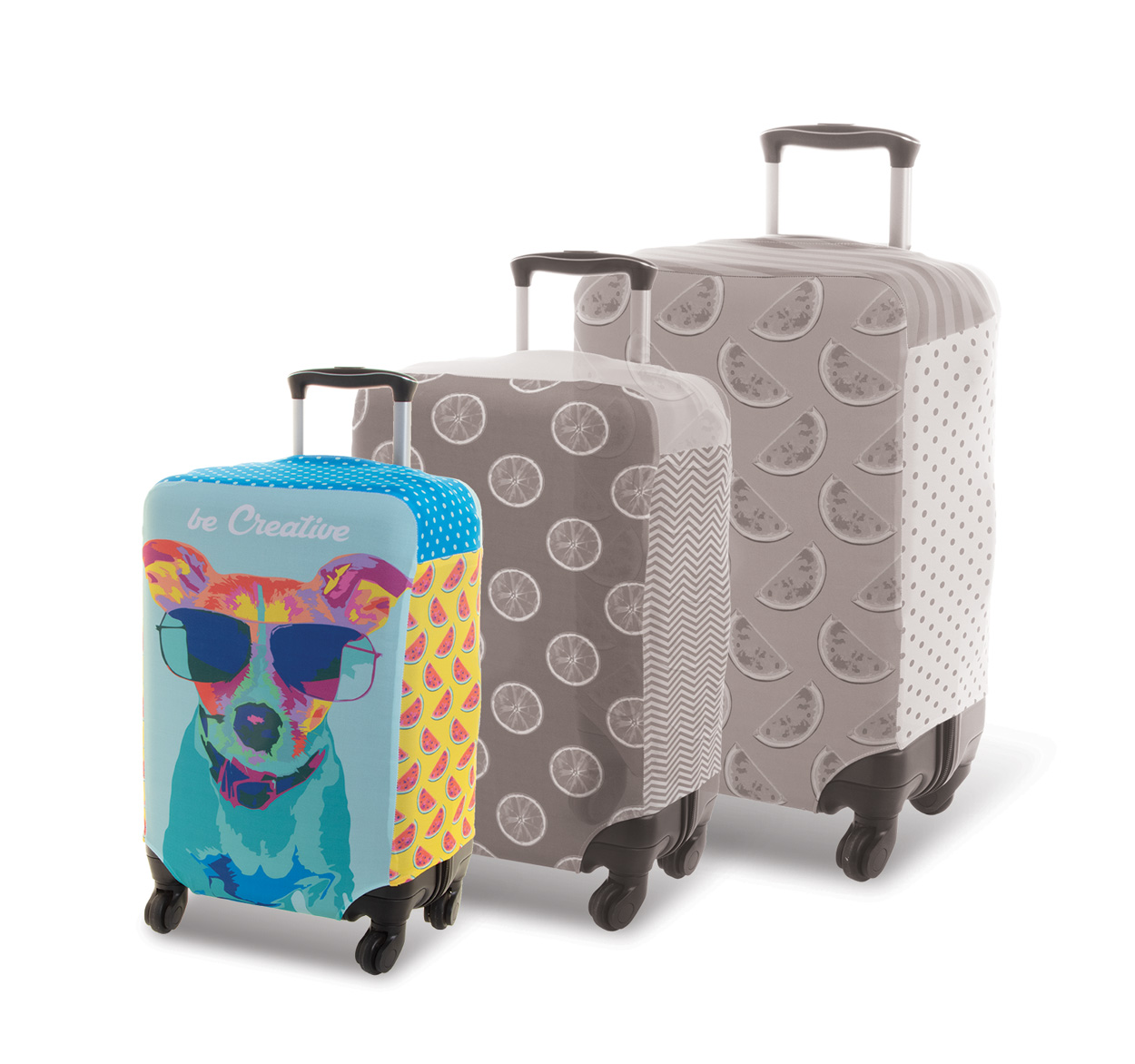 Personalizowany pokrowiec na walizkę BagSave S