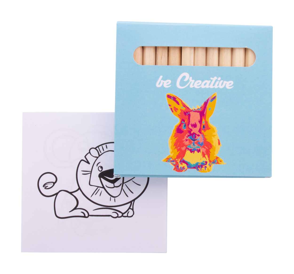 personalizowany zestaw do kolorowania / zwierzęta Coloxil 12