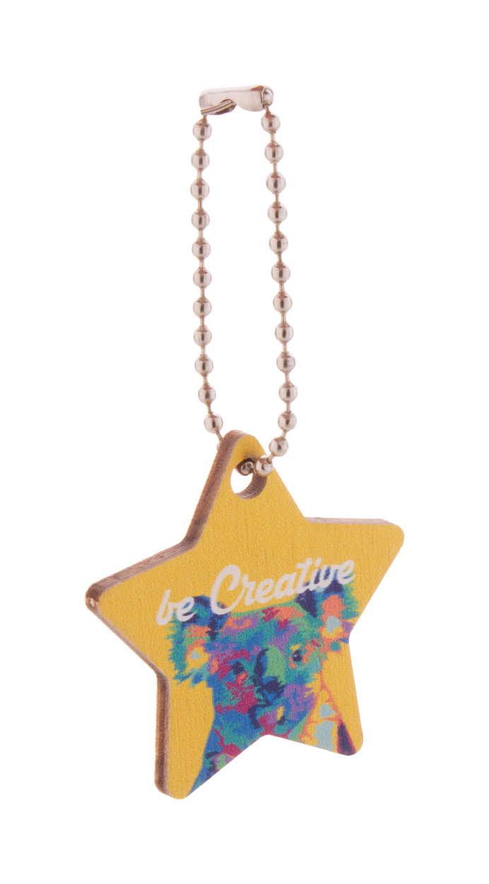 personalizowany brelok CreaFob Wood