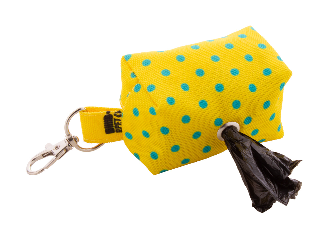 personalizowany dozownik RPET na woreczki na psie odchody Pavesave