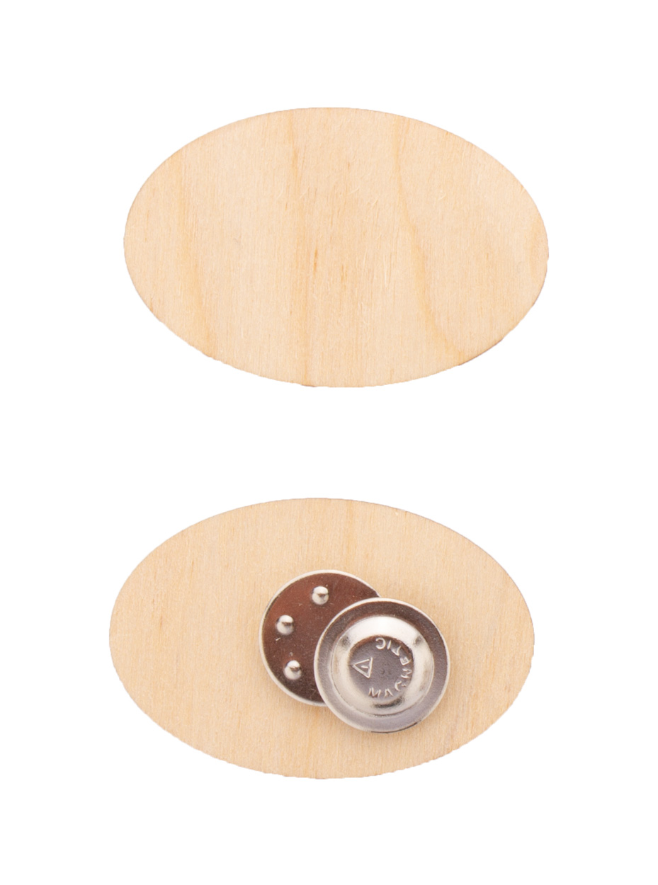 plakietka magnetyczna WooBadge