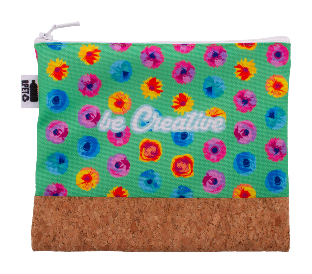 personalizowana kosmetyczka CreaBeauty Cork M RPET