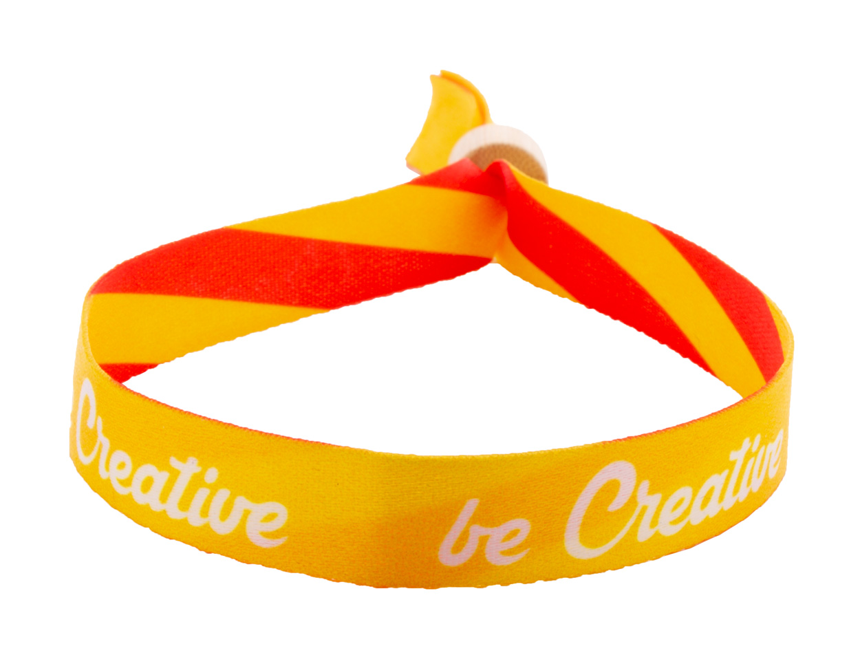 personalizowana opaska festiwalowa RPET SuboWrist Eco