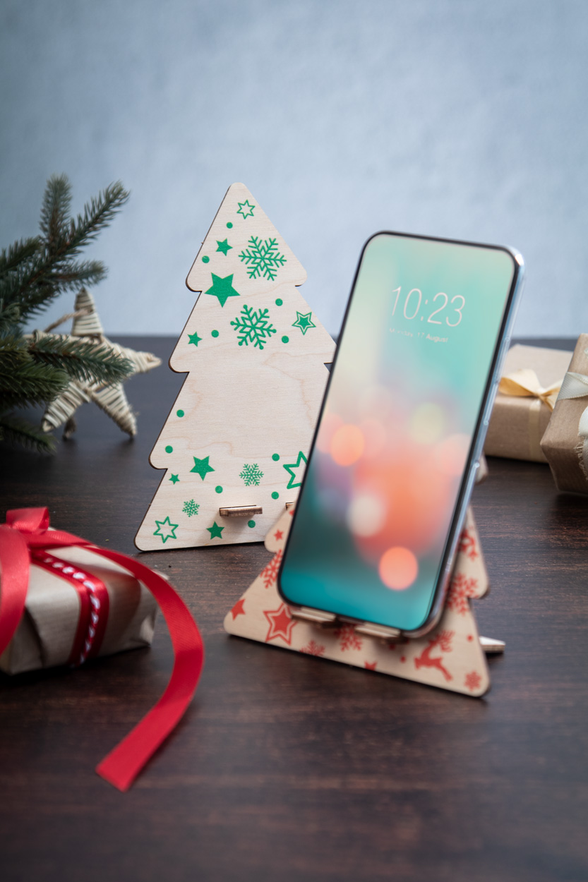 uchwyt na telefon - choinka Vallvik
