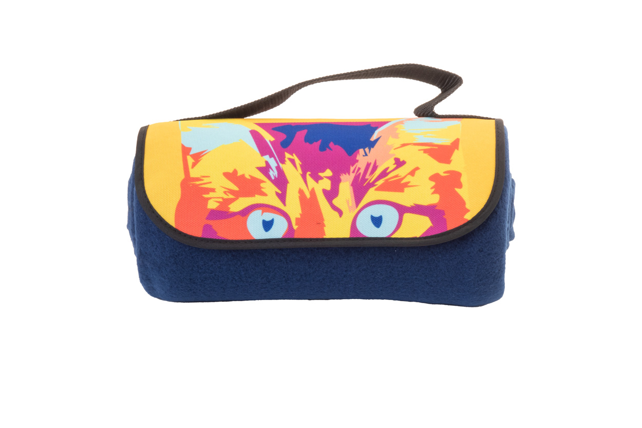 personalizowany koc polarowy RPET Reporta