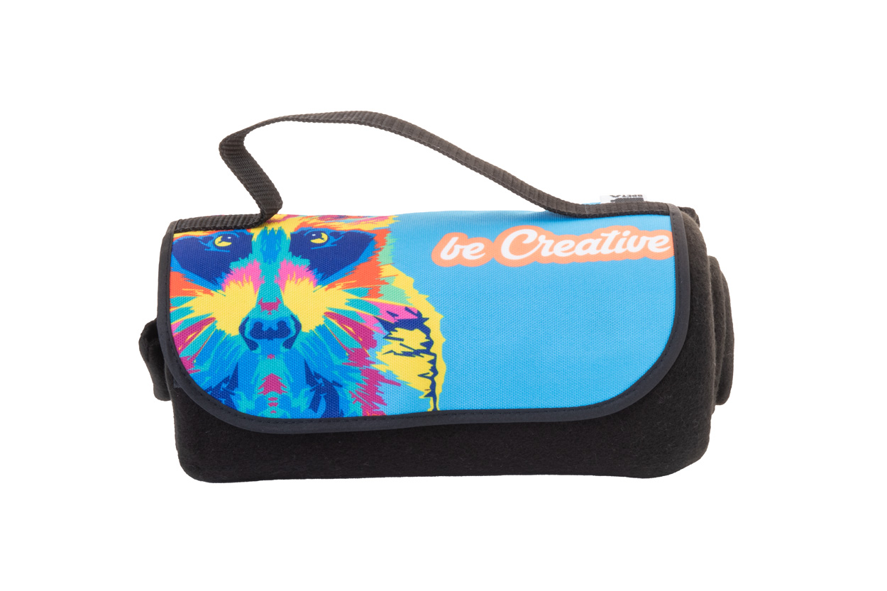 personalizowany koc polarowy RPET Reporta