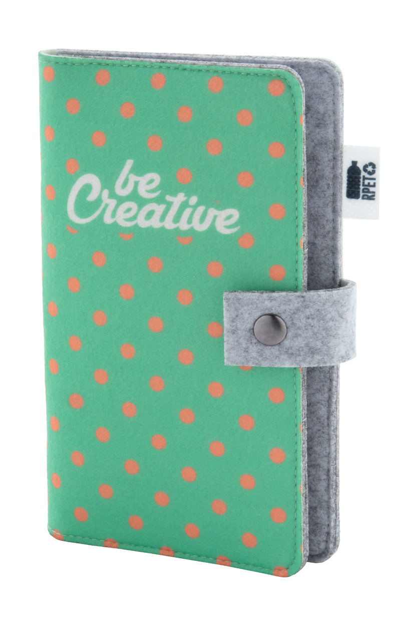 personalizowany organizer podróżny RPET CreaFelt Journey