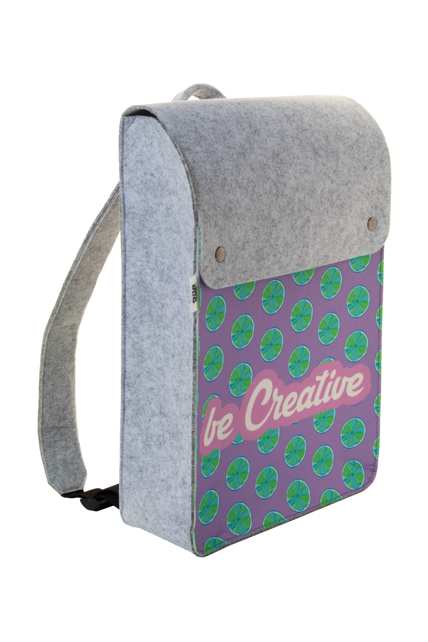 personalizowany plecak RPET CreaFelt Back II