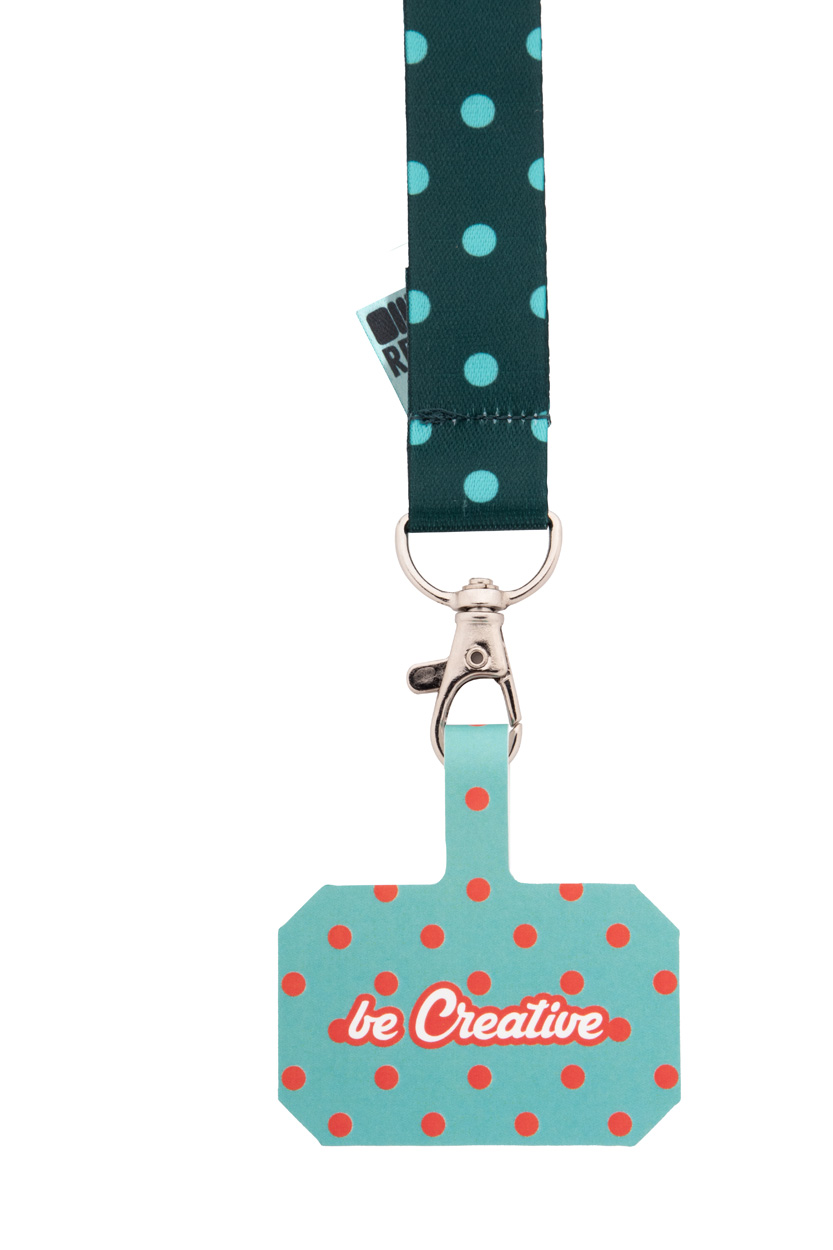 personalizowany pasek na nadgarstek do telefonu RPET SuboFob Mobile RPET