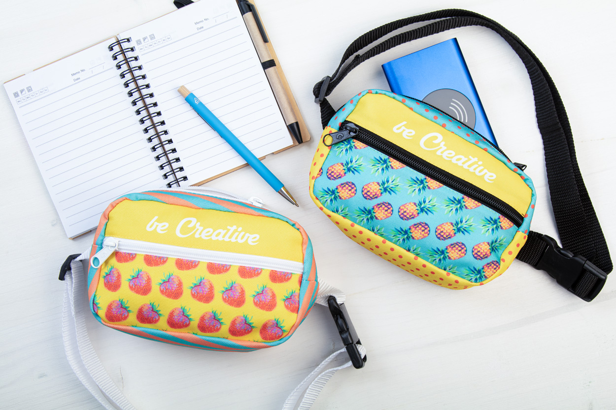 personalizowana torba biodrowa / biodrówka CreaWaist Compact