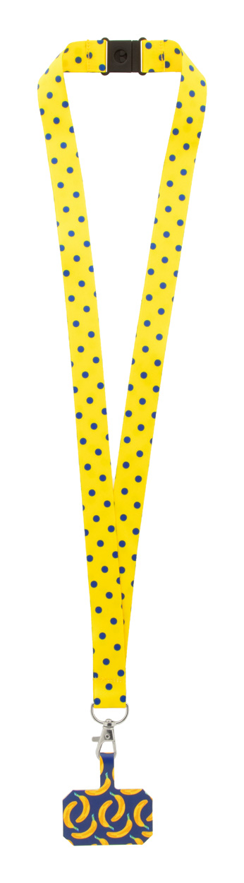 personalizowana smycz/uchwyt na telefon RPET Subyard Mobile Safe