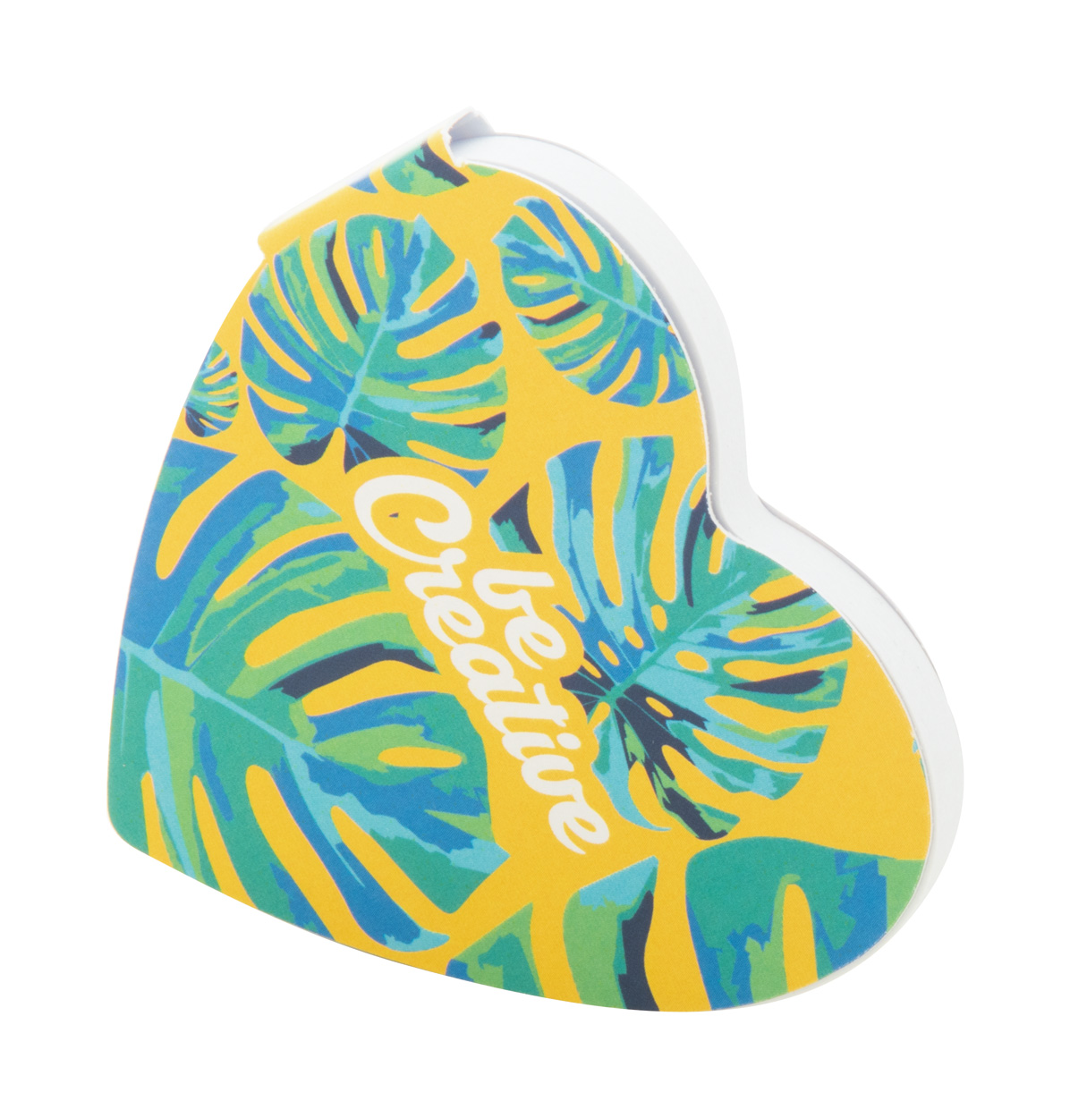 personalizowany notatnik z kartkami samoprzylepnymi CreaStick Heart