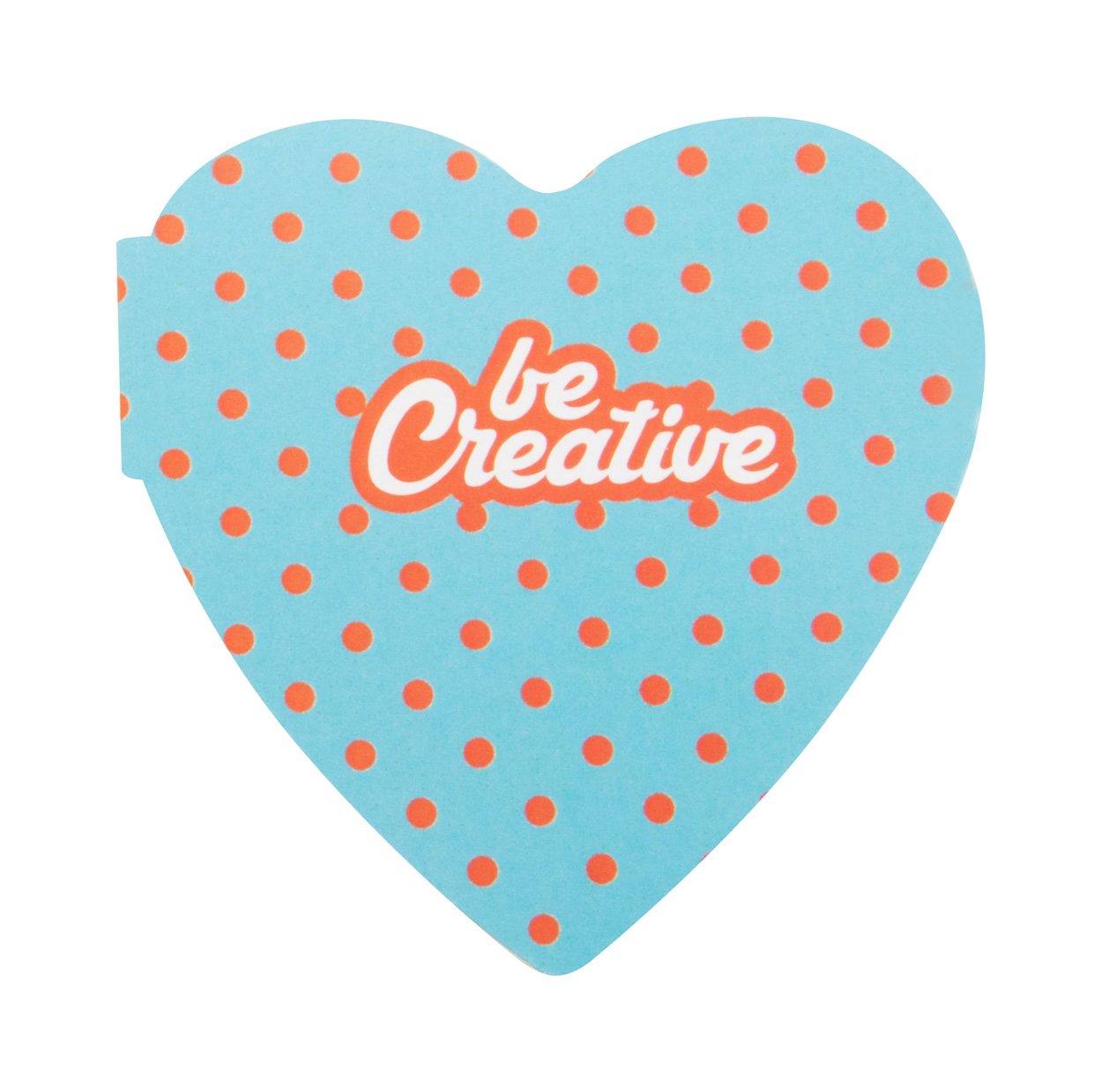 personalizowany notatnik z kartkami samoprzylepnymi CreaStick Heart