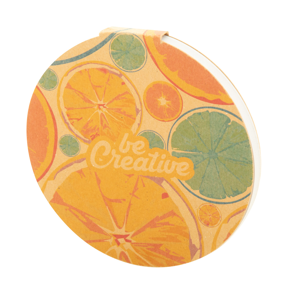 personalizowany notatnik z kartkami samoprzylepnymi CreaStick Circle Eco