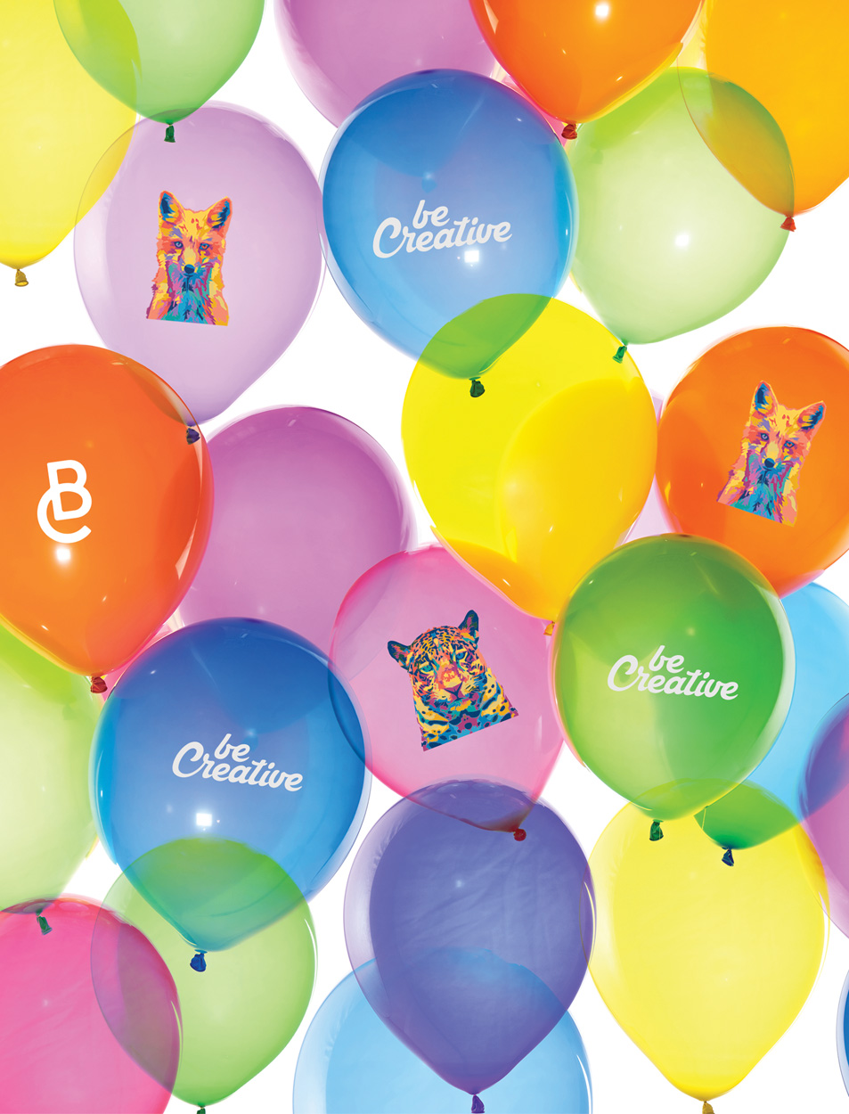 balon, pastelowe kolory CreaBalloon