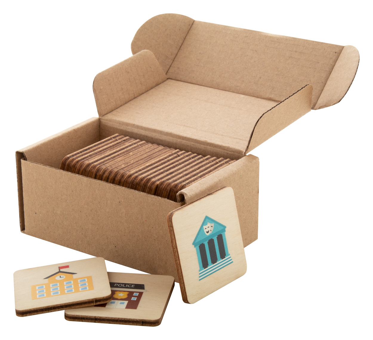 gra pamięciowa/gra memory, budynki Immermor