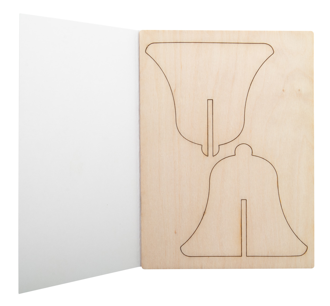 karta świąteczna, dzwonek CreaX