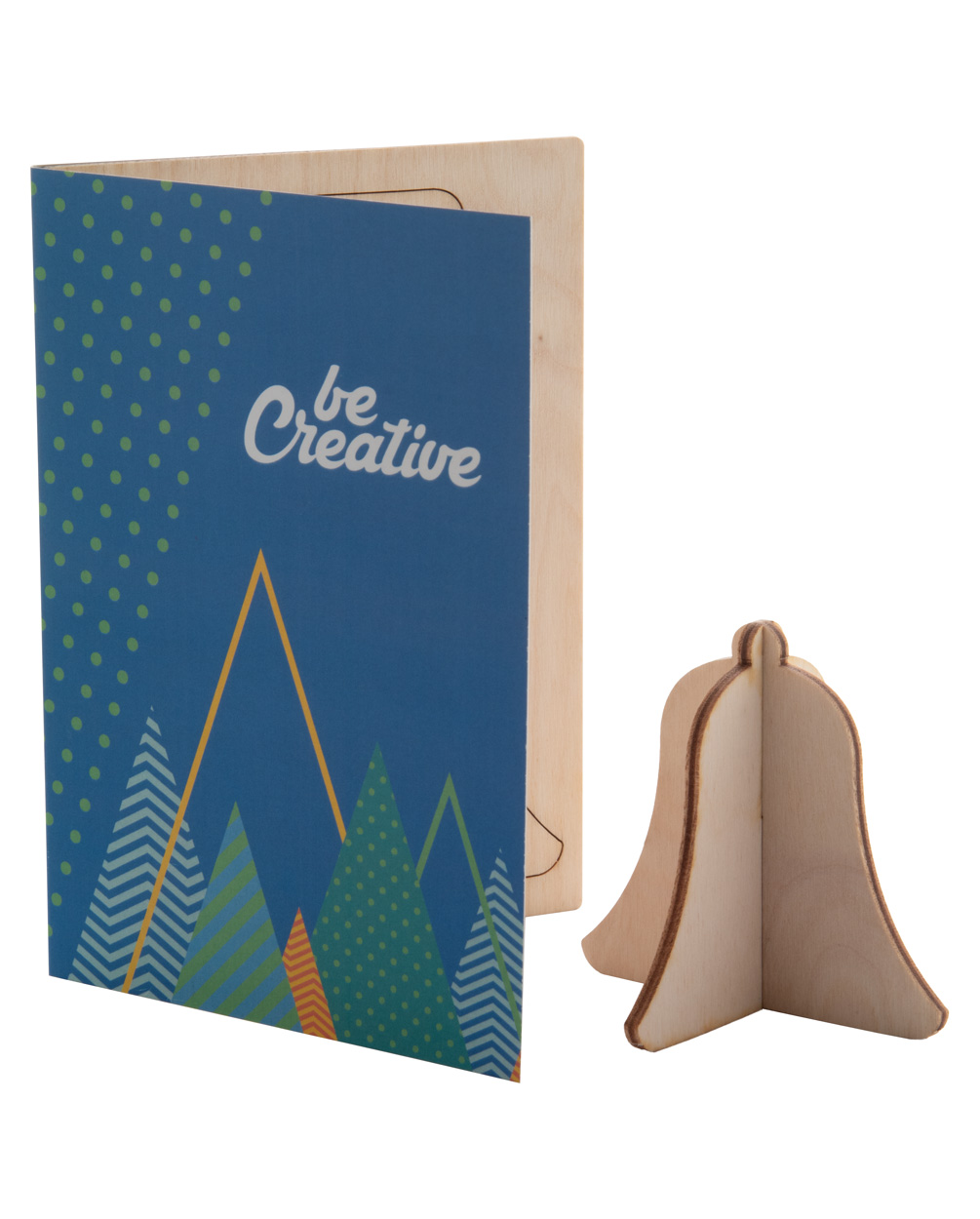 karta świąteczna, dzwonek CreaX