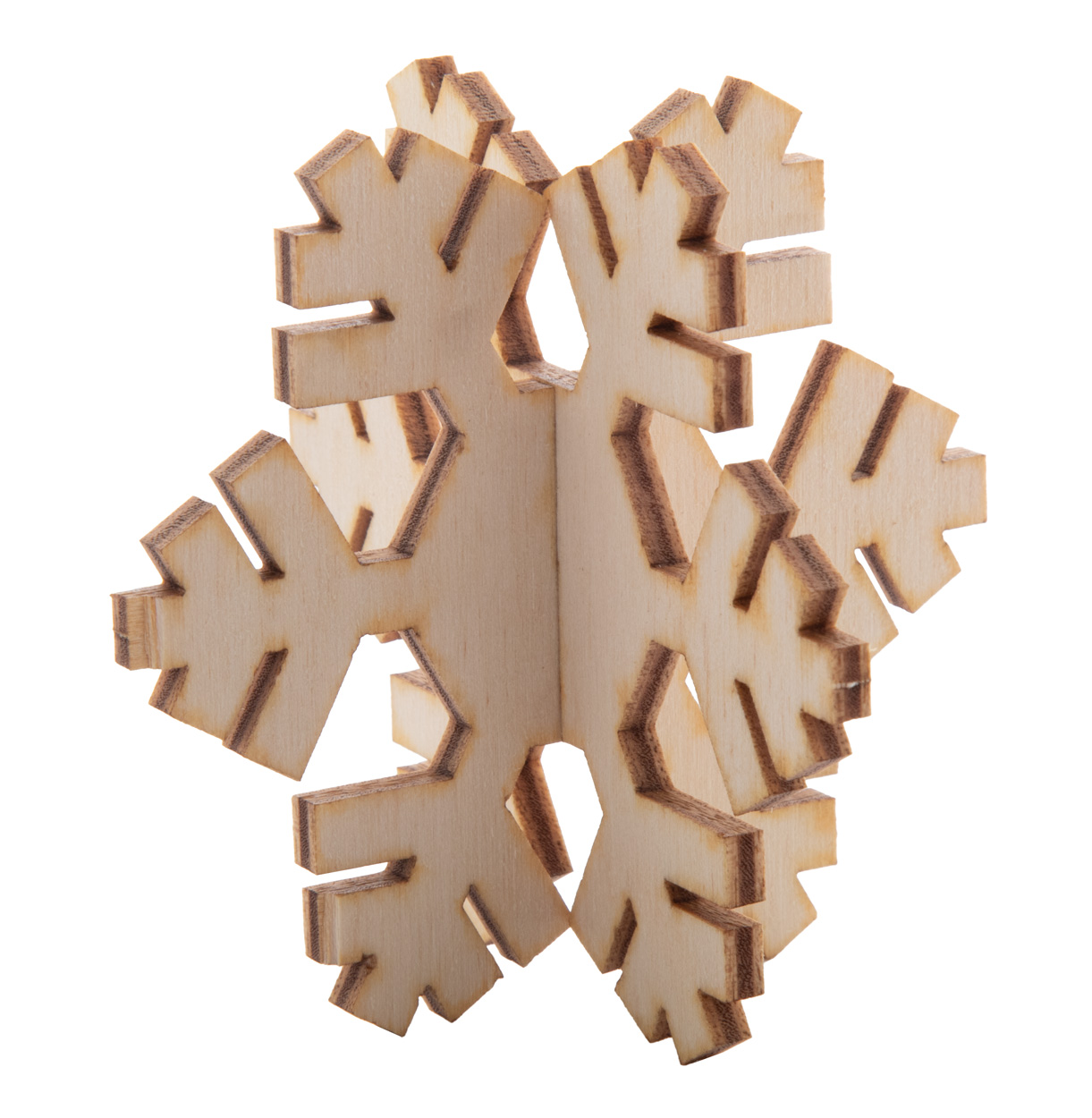 karta świąteczna, śnieżynka CreaX