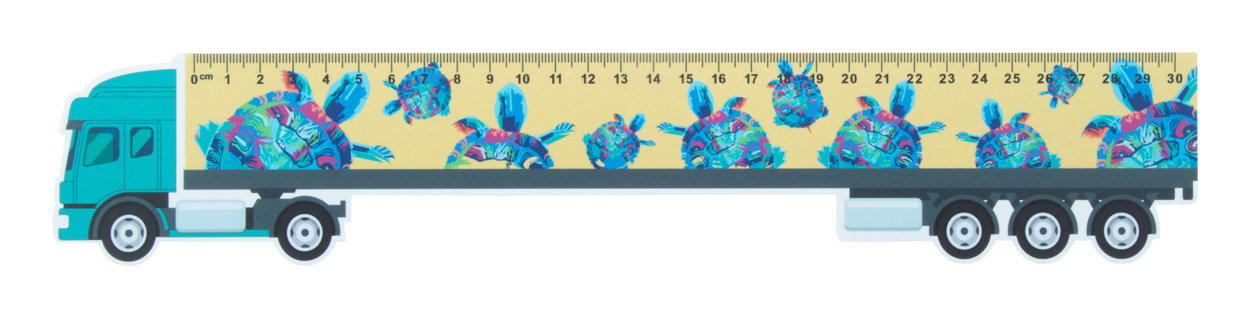 linijka 30cm, ciężarówka Trucker 30