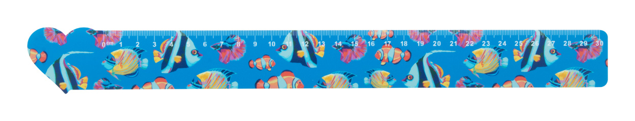 linijka 30cm, serce Couler 30