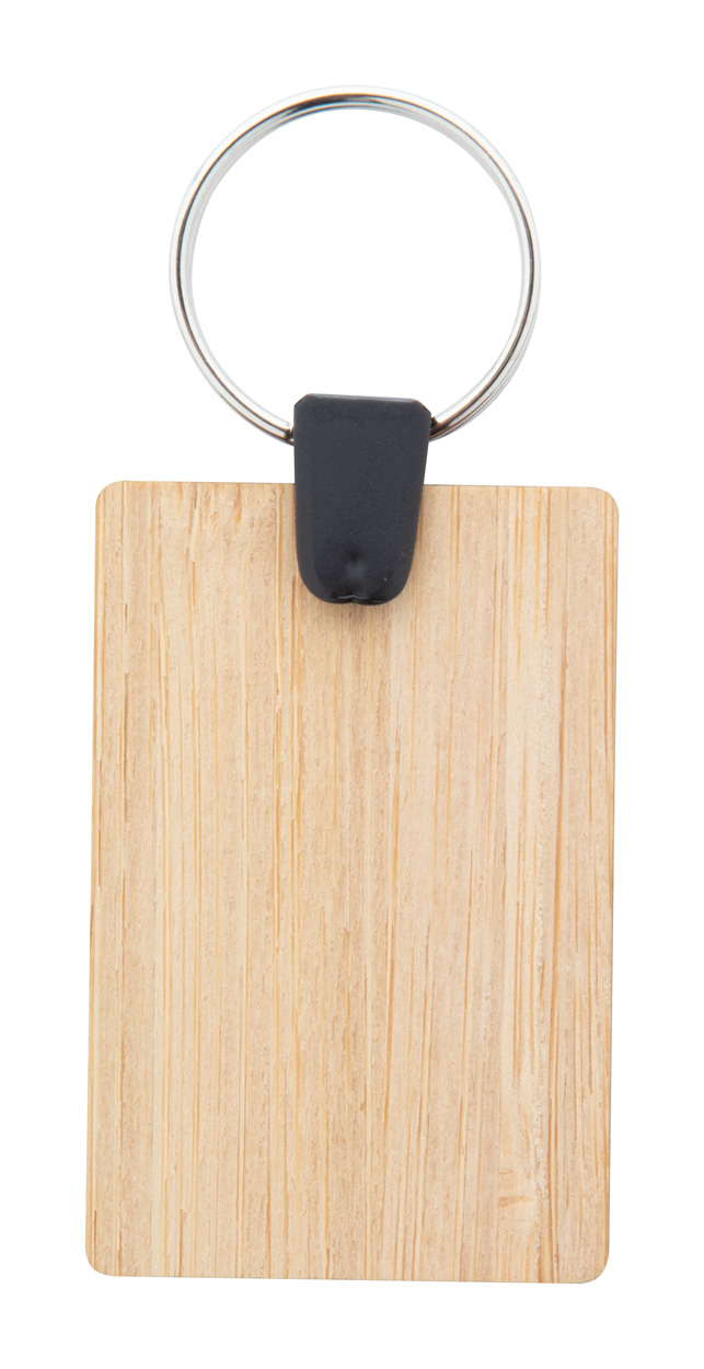 brelok bambusowy - okrągły Bambry