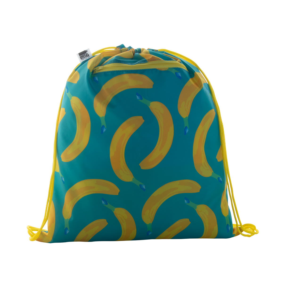 personalizowany worek ze sznurkami CreaDraw Zip RPET