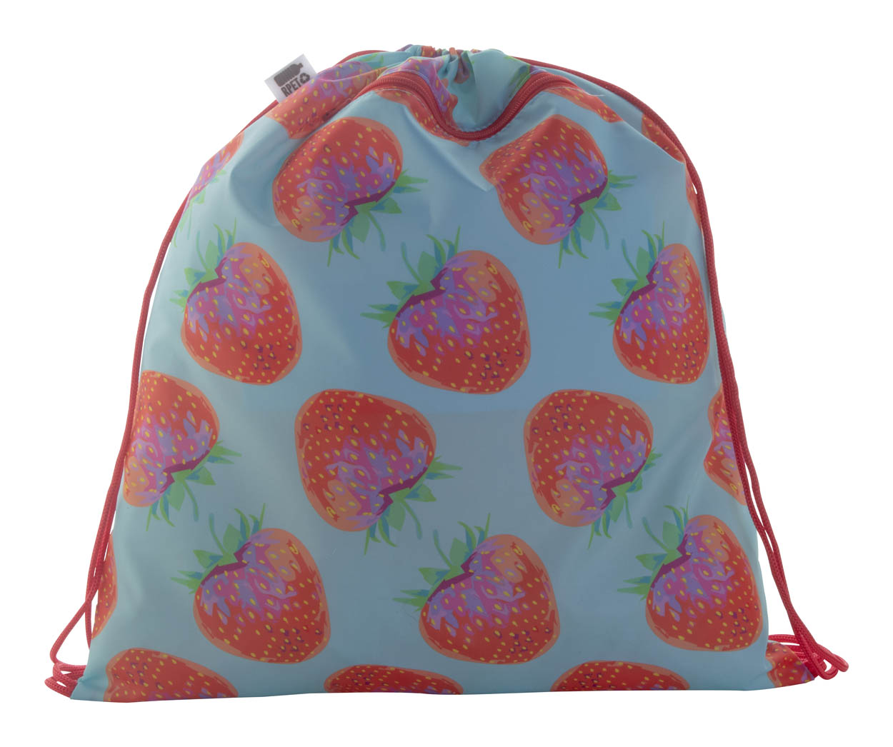 personalizowany worek ze sznurkami CreaDraw Zip RPET