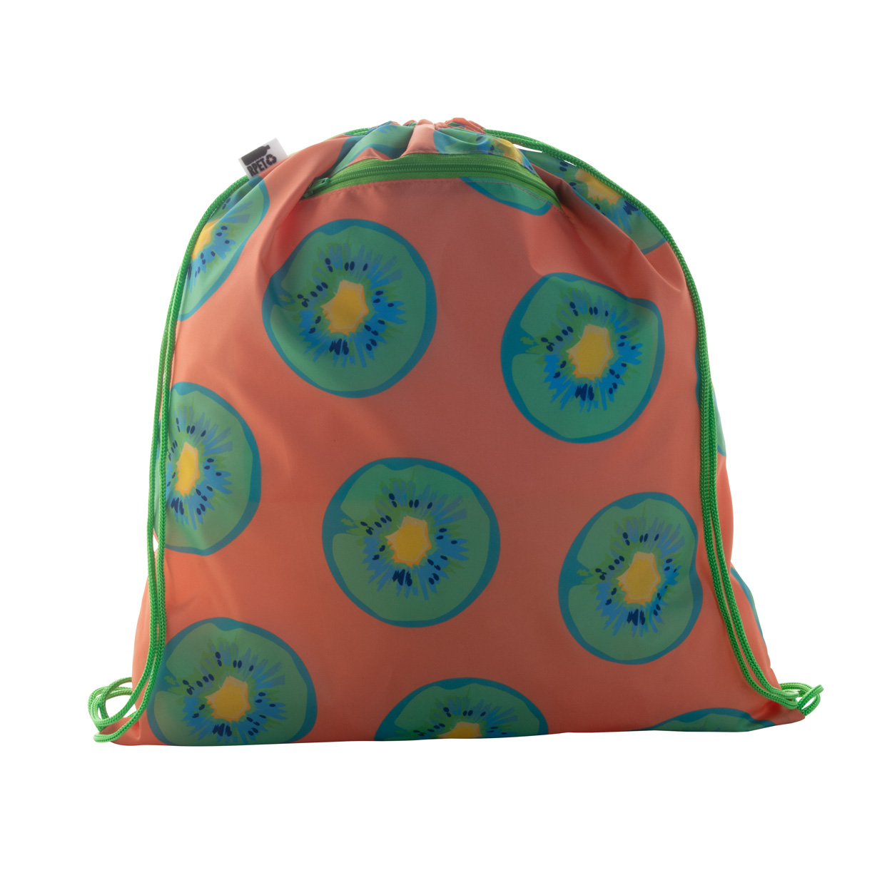 personalizowany worek ze sznurkami CreaDraw Zip RPET