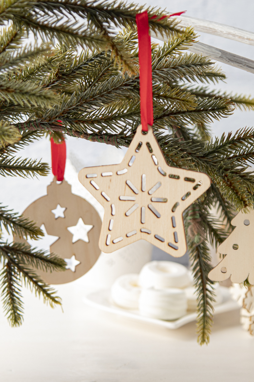 karta/kartka świąteczna - gwiazda TreeCard Eco