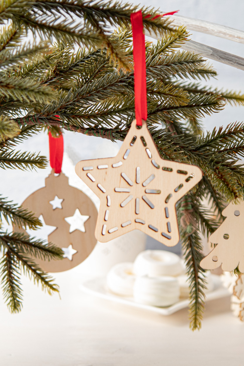 karta/kartka świąteczna - gwiazda TreeCard Eco