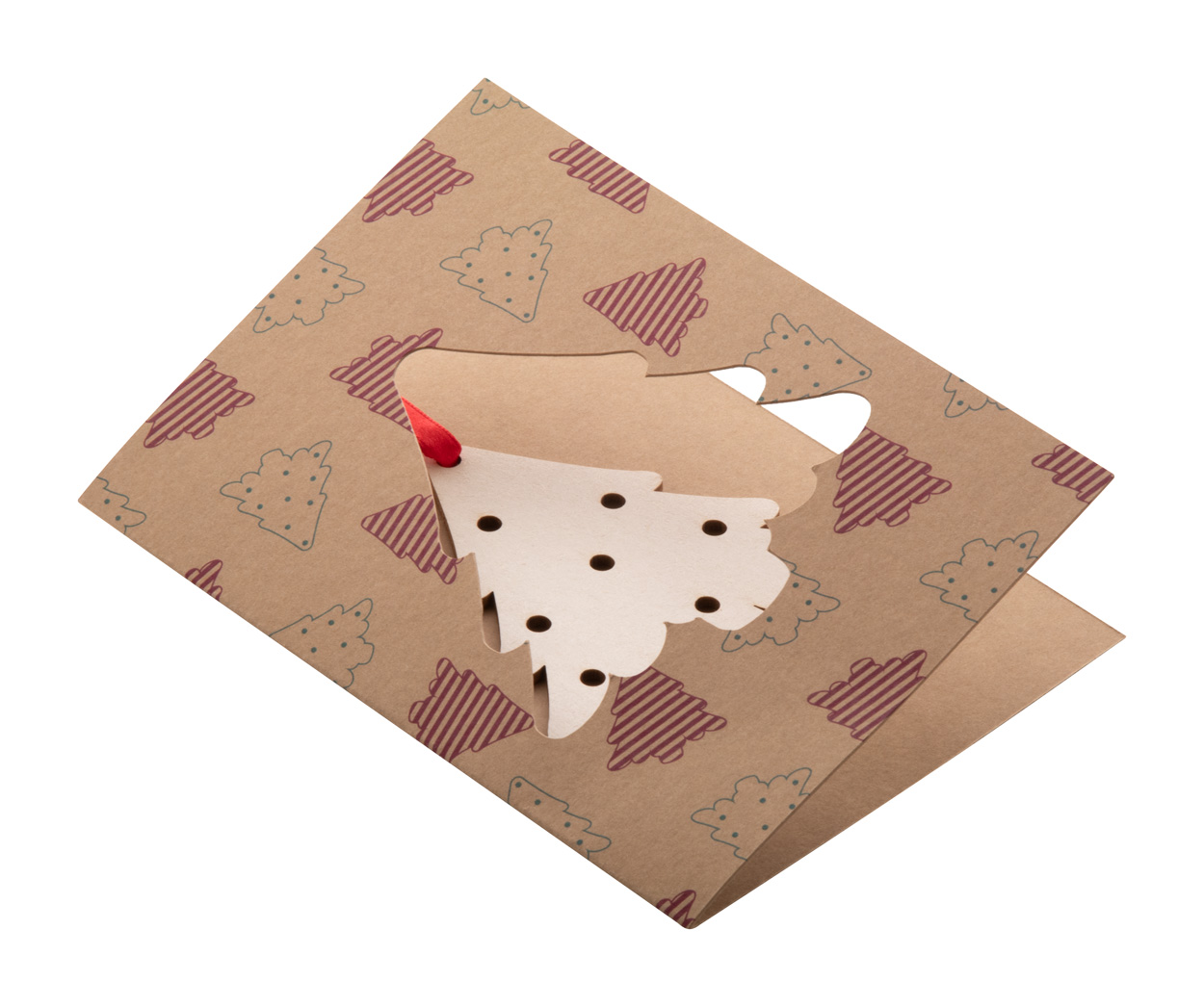 karta/kartka świąteczna - choinka TreeCard Eco